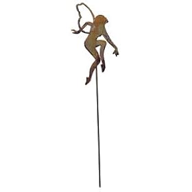 Garden Fairy Plant Stake Rusted Decor by 