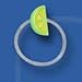 Corona Lime Slice Pendant Toe Ring