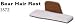 Sporting Goods : FRED BEAR BEARHAIR REST
