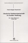 'Deutsche Geisteswissenschaft' im Zweiten Weltkrieg book cover