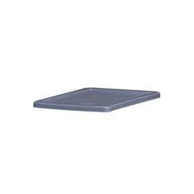 Rubbermaid 1730 GRA 2 cubic-feet Capacity, 23-3/4" Length x 19-3/4" Width x 1" Height, Gray Color, Palletote High-Density Polyethylene Lid for 1731 and 1732 Boxes