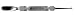 Mehaz Professional Cuticle Pusher and Curette