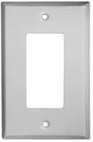 STANLEY HARDWAREWhite Single GFCI Wall Plate