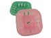Square plastic basket (Wholesale in a pack of 24)