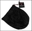 Gallant Hand: Velvet Gamer Dice Bag - Black Ninja (5"x7") - Holds Approximately 90-100 Dice
