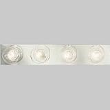 Progress Lighting Broadway Polished Chrome Eight-Light Bath Fixture