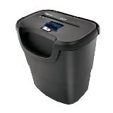 P-40 Strip Cut Paper Shredder 8-SHEET-BLACK-WITH Waste Basket