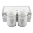 Pair of Gift Boxed Mr & Mrs Wedding Mugs