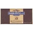Ghirardelli - Chocolate Baking Bar - Bittersweet, 12 Units / 4 oz