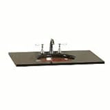 Ronbow 37X22 Stone Countertop Absolute Black CTU3722-AB
