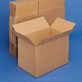 Safco 4027 Corrugated kraft shipping cartons, 13-3/4w x 10-1/4d x 9h, 25 cartons/bundle