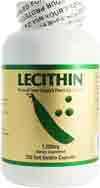NCB Lecithin 1200 mg - 200 Soft Gelatin Capsules