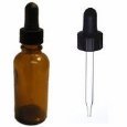 Amber Glass Bottle 4oz W/glass Dropper