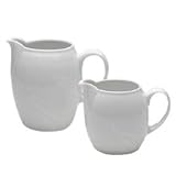 Denby White Trace Creamer 8-oz.