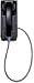 Talk A Phone Intercom Sub-Station: Outdoor Wall-Mounted Cradle Phone with Armor Cord,