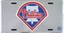 Philadelphia Phillies MLB Chrome License Plate