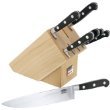 Stellar Sabatier 7 Piece Beech Knife Block Set