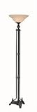 Lite Source LS-81393D/BRZ Zadanie Torcheire Floor Lamp