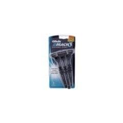 Gillette Mach 3 Manual Disposable Razor - 3 pack