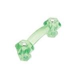 Liberty Hardware Acrylic and Glass - 3 in. Glass Pull - PN0300 / PN0300-CL - Clea/PN0300
