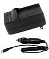 Casio Exilim EX-FH100 EX-H10 EX-H15 EX-H20G Battery Charger Kit fits NP-90 (Home/Wall/Travel Charger & Car Charger)-US