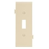 Cooper Wiring Snap-Tog Toggle Cntr Plt Ivory STC1V