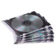 50-pack Slim Jewel Cases- Black Holds One CD/DVD And Booklet