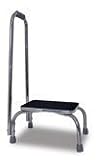 Improving Lifestyles Foot Stool with Handrail