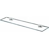 Alno A8950-18-SN Satin Nickel Euro Glass Shelf A8950-18