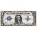 1923 $1 Star Silver Certificate, XF, problems-image