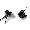 Icemat Siberia In Ear Hi-Fi Noise Isolation Isolating Cancelling Headset Earbuds Earphones Headphones for MP3/iPod/iPhone w/Microphone (Black)