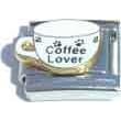 Buy Clearly Charming Coffee Lover Italian Charm Bracelet Link by Clearly Charming