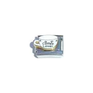 Buy Clearly Charming Coffee Lover Italian Charm Bracelet Link by Clearly Charming