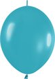 12 Link-o-Loons Delux Turquoise Green (Pack 25) Balloons
