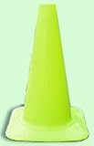 Traffic Safety Cone Fluorescent Yellow/Green (Lime) 28 Standard