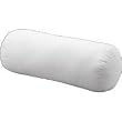 BodySport Cervical Jackson Roll Pillow, 17" x 7", White, Each