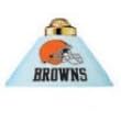 Cleveland Browns 3pc SWAG METAL SHADE POOL BILLIARD TABLE LAMP LIGHT