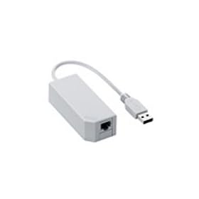 WII LAN Adapter From Intec with Ethernet Cable