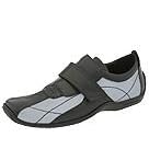 Donald J Pliner Englan | Mens Hook and Loop Shoes Black Silver Day Glow by Donald J Pliner