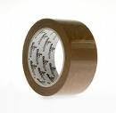 *** 4 *** FOUR ROLLS OF TOP QUALITY BROWN ( BUFF ) BOX PARCEL PACKING PACKAGING TAPE - 5cm wide x 66 metres long roll