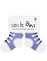 Sock Ons Sailor Blue Sneaker Print