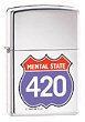 Zippo Lighter - MENTAL STATE 420