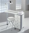 Hive - nail station (single) white / aluminium