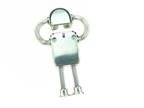 2GB Robot Shaped USB 2.0 Flash Memory Drive Silver