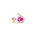 Littlest Pet Shop Pets On The Go Figure Golden Retriever with Carrier