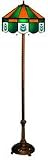 Colorado State Rams Stained Glass Floor Lamp