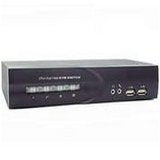 4PORT PS/2 KVM Switch with Multiple Monitor Dual Head Display