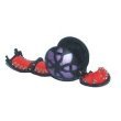 Bakugan Bakupearl B2 Bigger Brawlers LOOSE Darkus WORMQUAKE Black 400G
