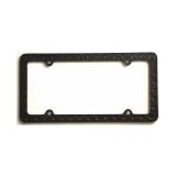 Buy Diamond Plate License Plate Frame Black by Lpsusa