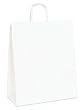BOXBGS105W - 13 x 6 x 15 3/4 White Paper Shopping Bags